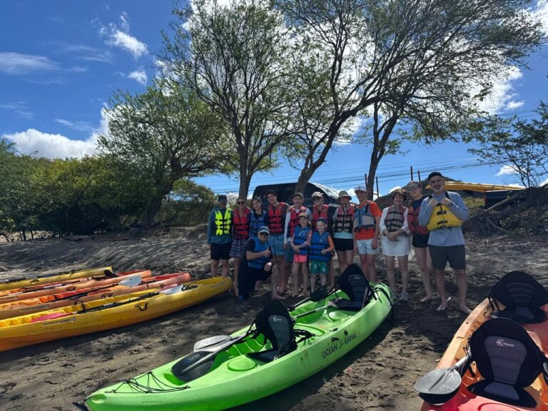 Kayak tour at Playa Flamingo Costa Rica
