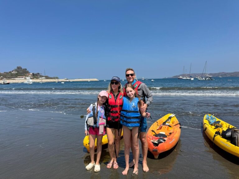Kayaking at Playa Tamarindo Costa Rica