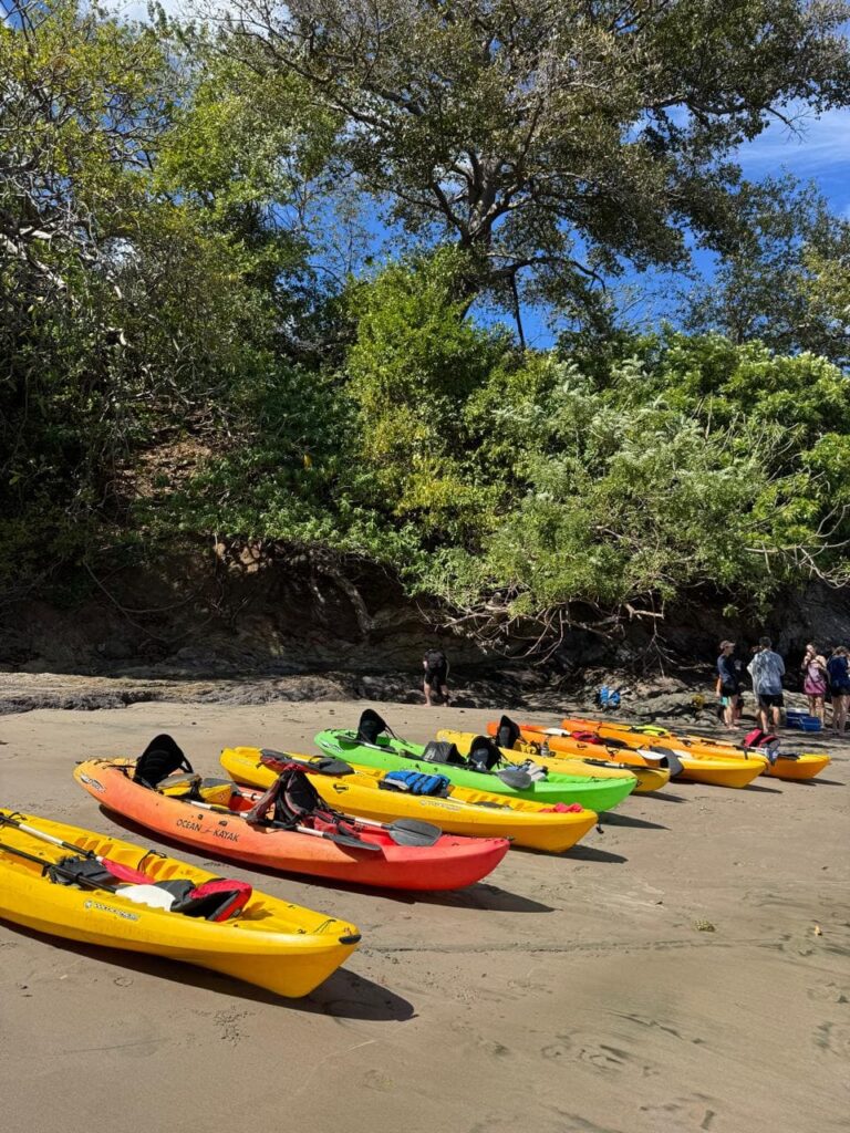 Kayak excursion at Playa Flamingo Costa Rica