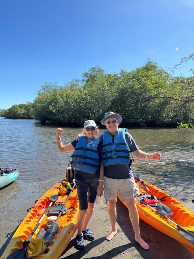 Wildlife kayak tour in Tamarindo Costa Rica