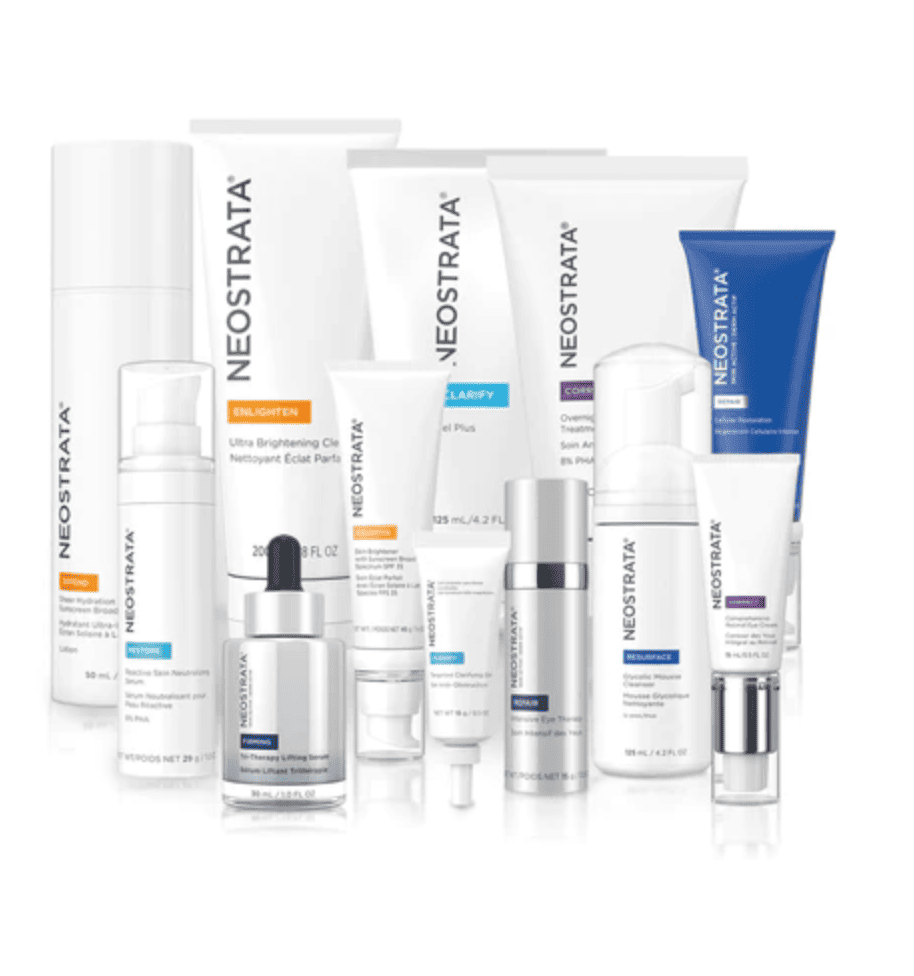 medical grade skincare products in costa rica used to improve skin quality and support treatments
