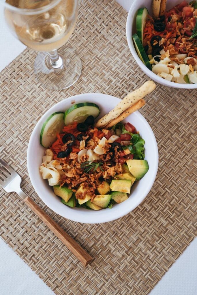 Meal served on Tamarindo catamaran tour in Costa Rica